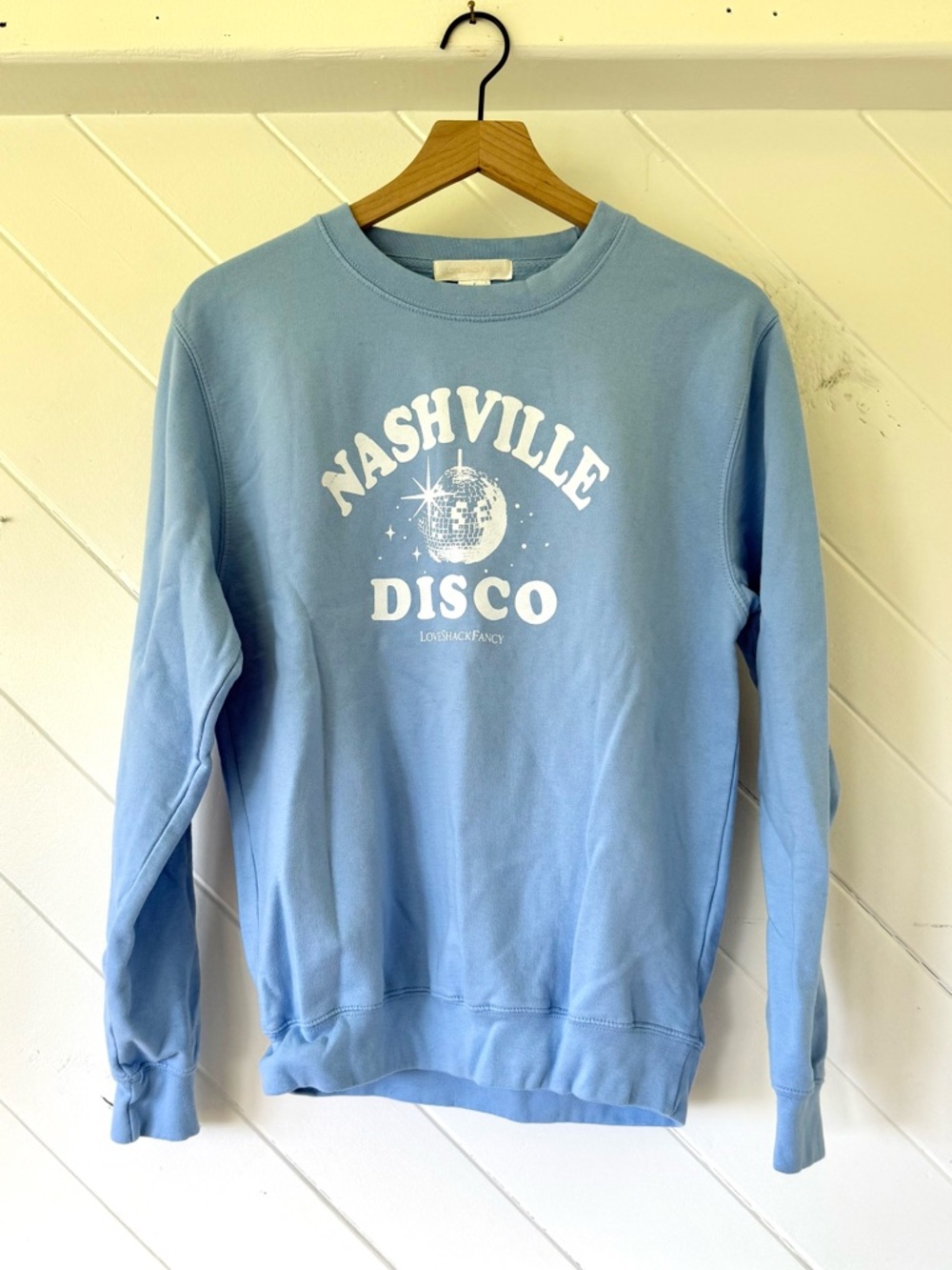 Love Shack Fancy Nashville Disco sweatshirt